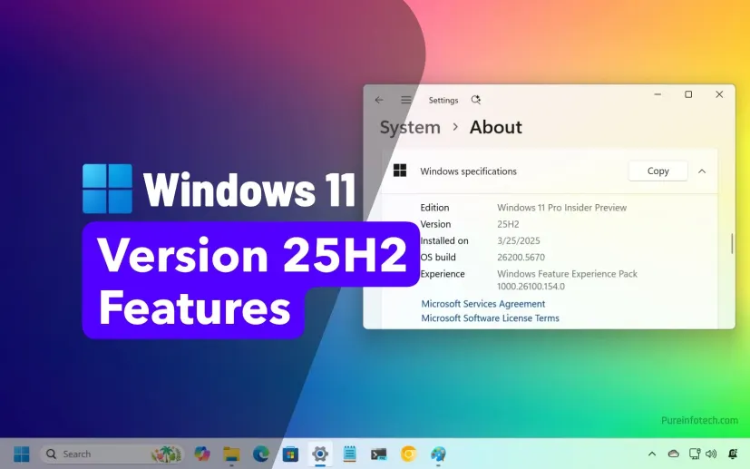 Windows 11 25H2 Upgrade